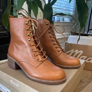 Madewell Patti Lace-up Boots